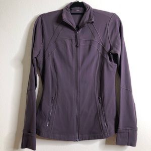 Purple Lululemon Define Workout Jacket Zip-Up
